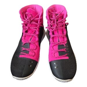 Under Armour Pink and Black Athletic Shoes